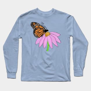 Flutter flower Long Sleeve T-Shirt